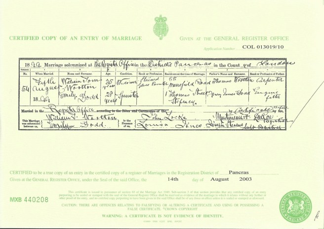 WTW Marriage Emilly Dodd