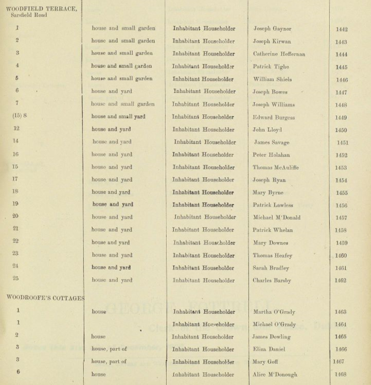 1909 Electorla Register Dublin