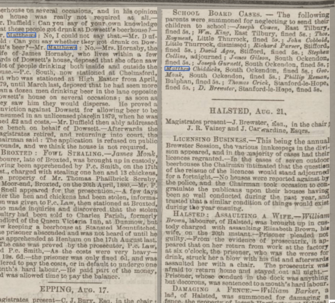 Matthew Chiddicks School Session