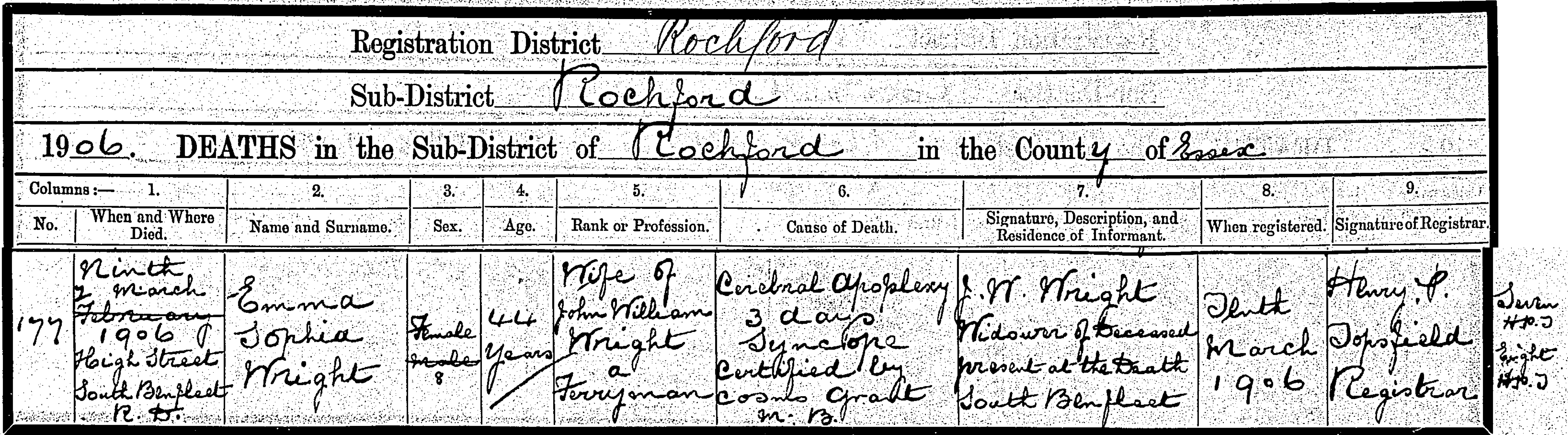 Emma Sophia Lukes Death