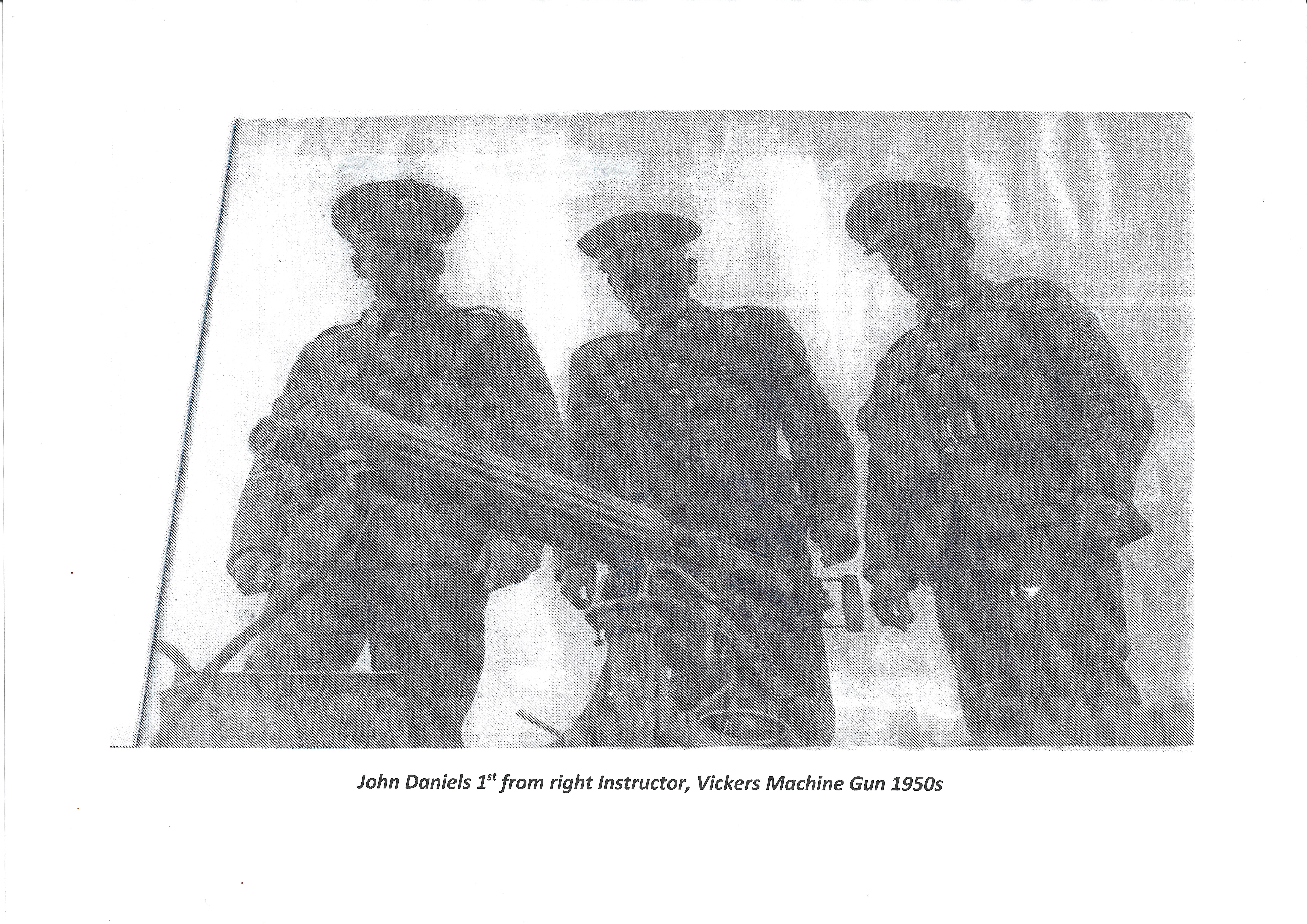 John Daniels Army 1950's