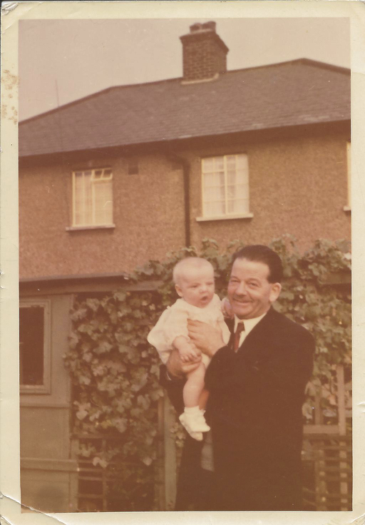 Me and Grandad my Christening