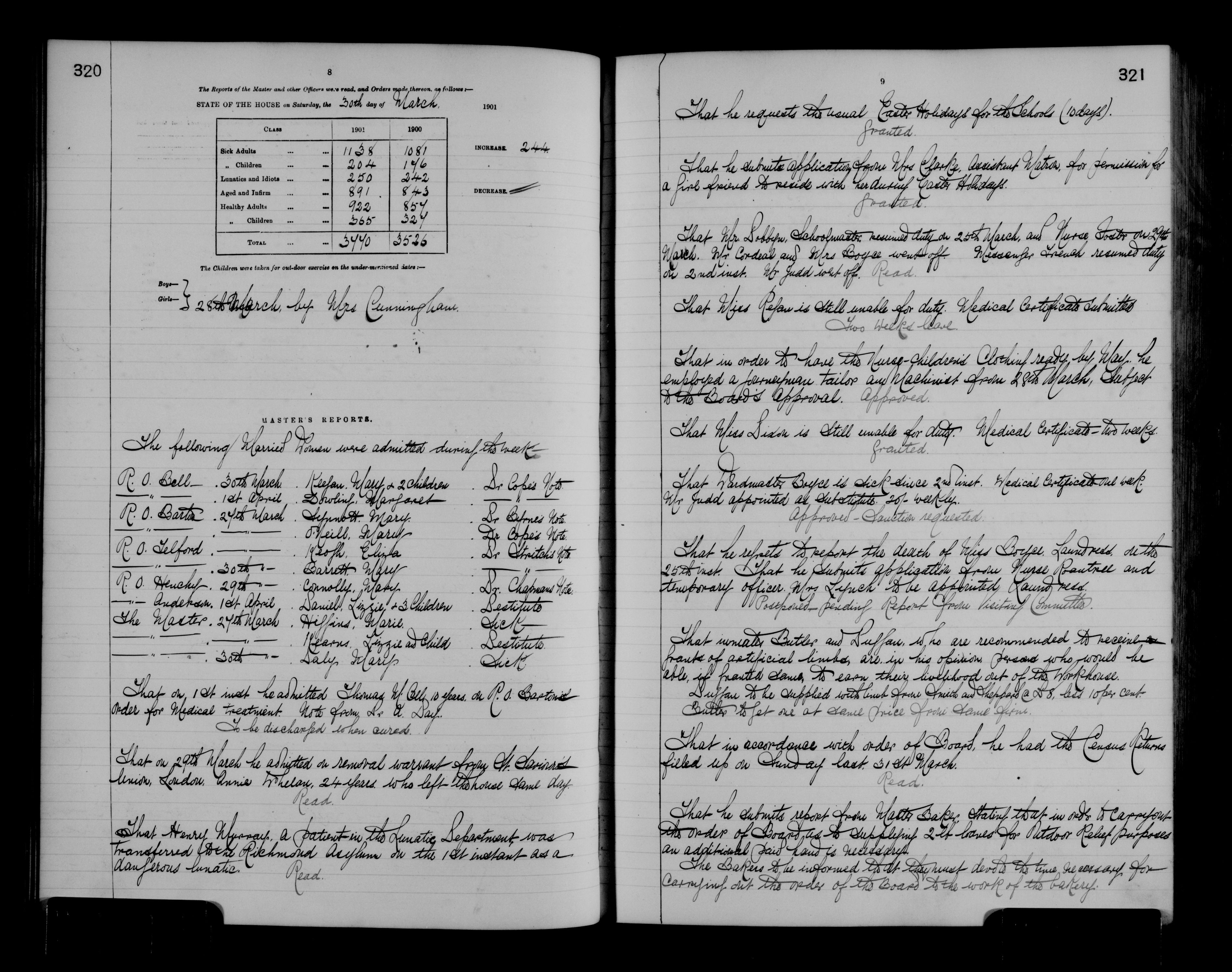 Lizzie Daniels Senior Minute Book 1