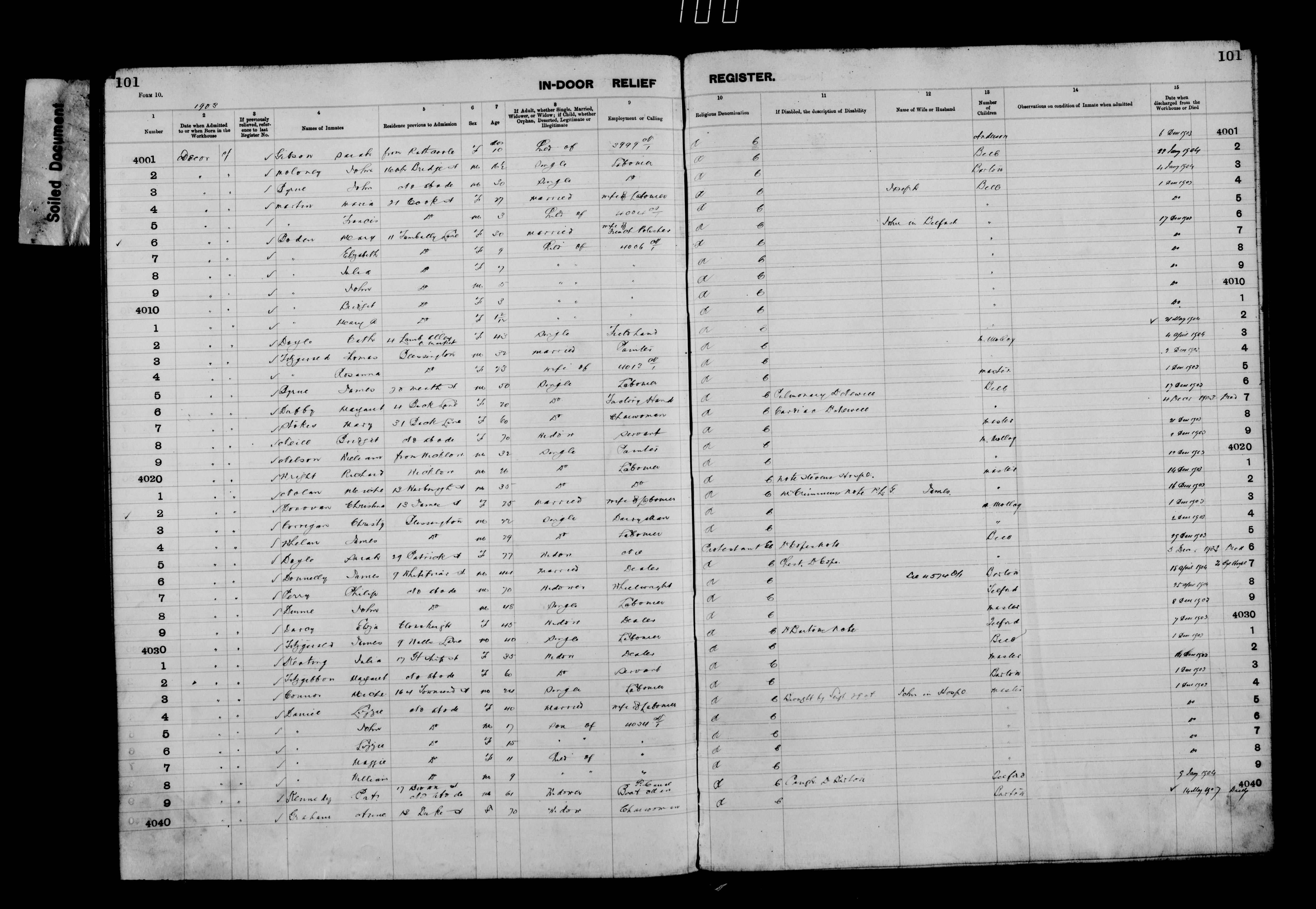 Lizzie Daniels Senior Workhouse 10