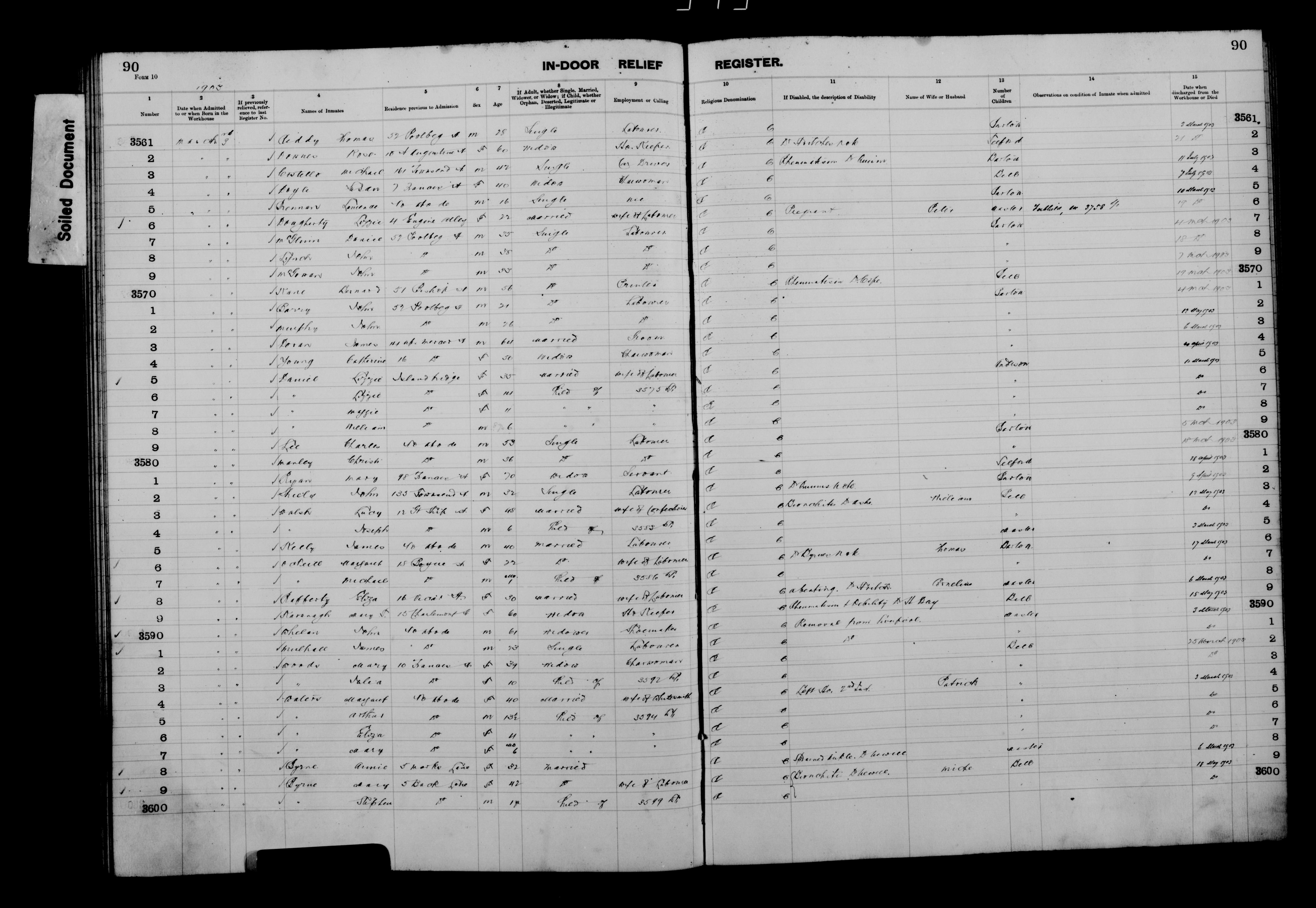 Lizzie Daniels Senior Workhouse 13