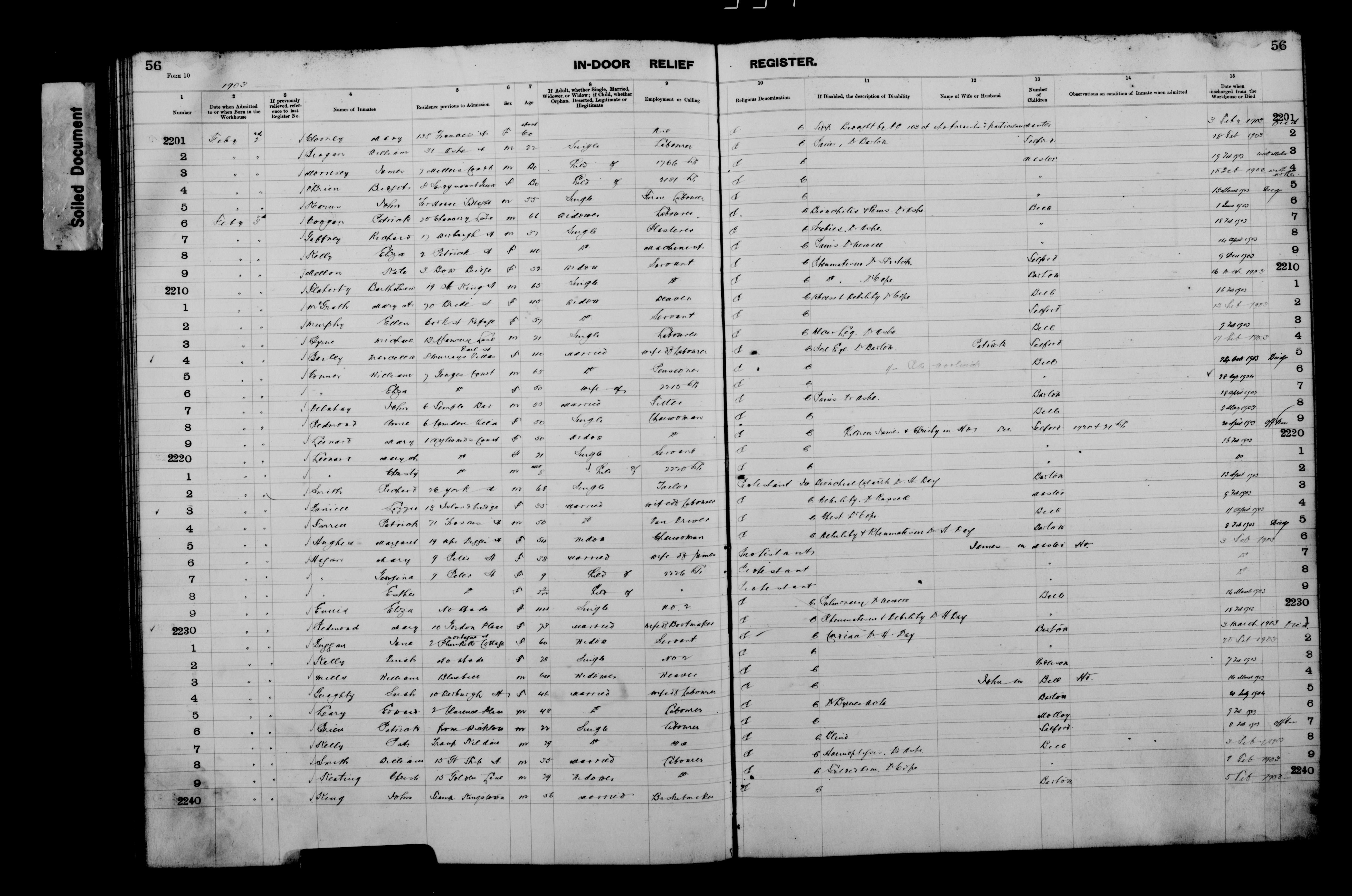 Lizzie Daniels Senior Workhouse 19