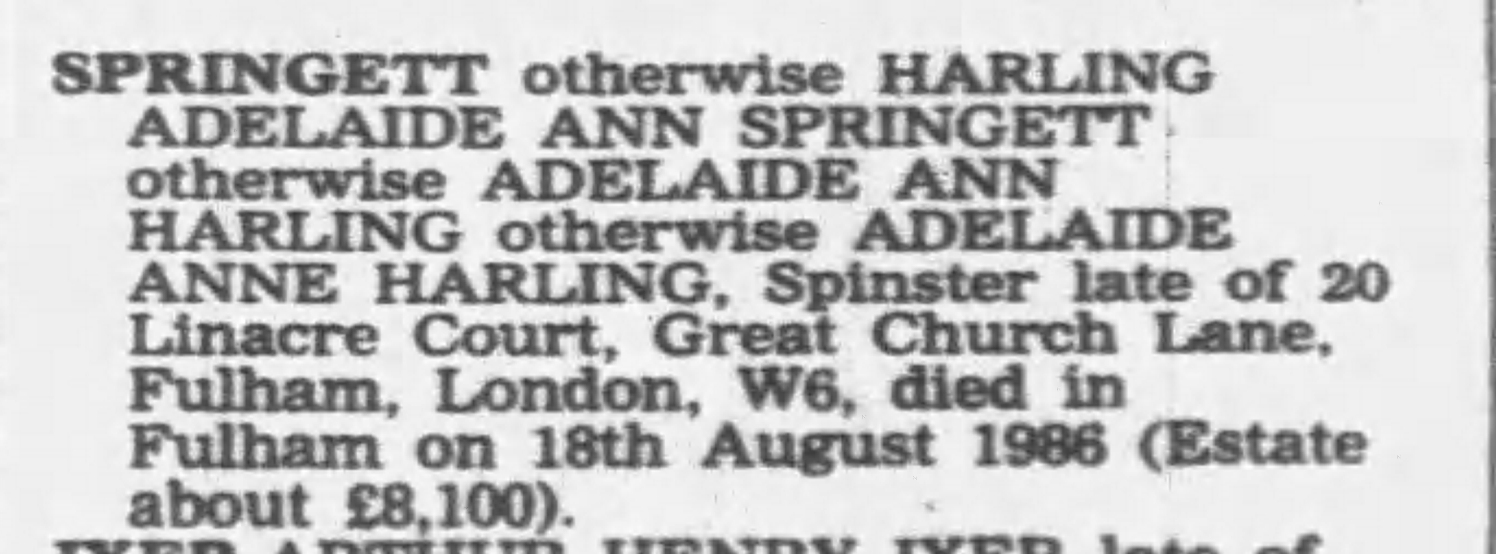 Adelaide Springett - The_Daily_Telegraph_Wed__Feb_18__1987_small