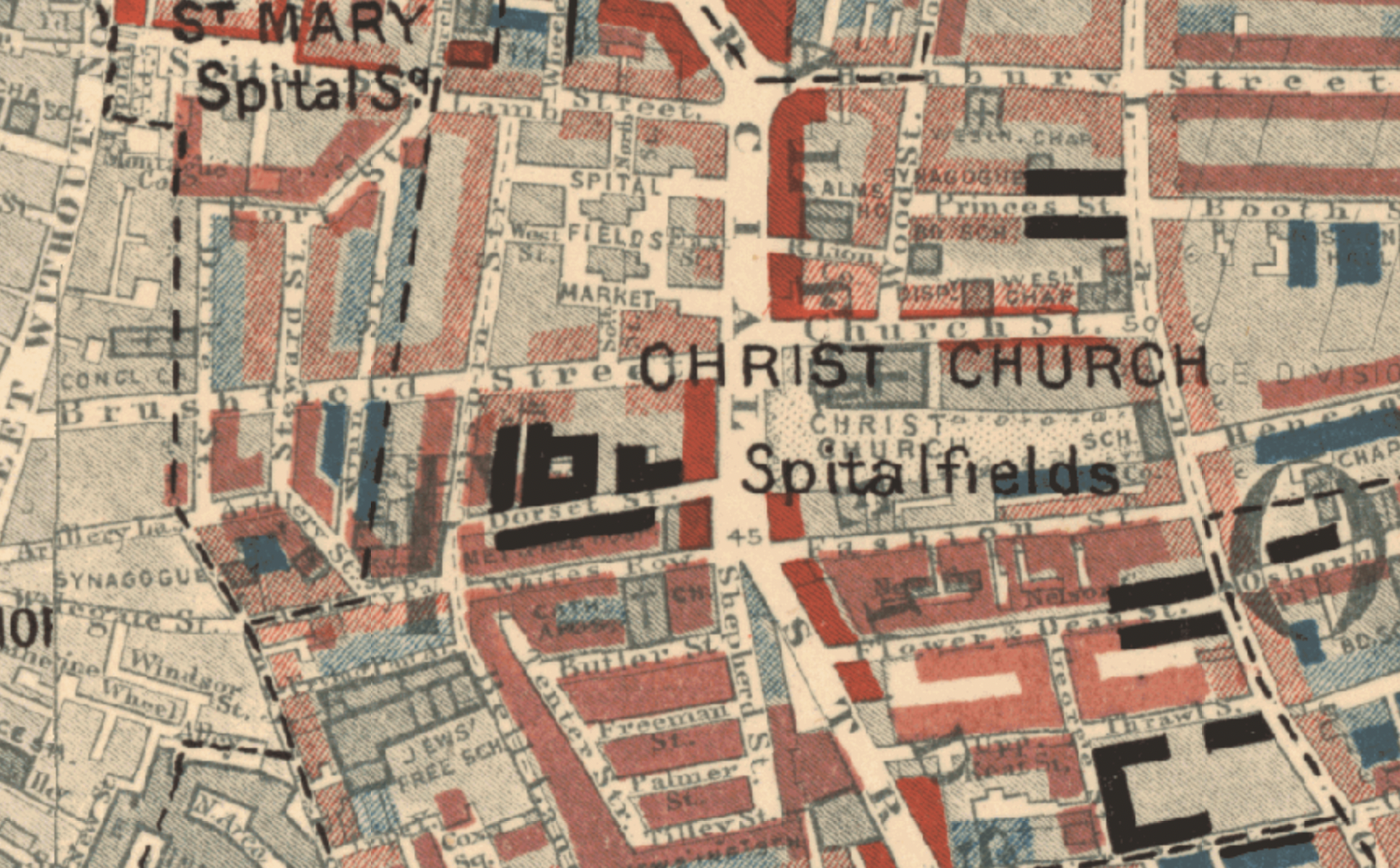 Booth Map Dorset Street